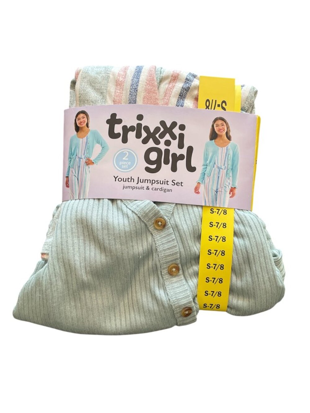 Girls Jumpsuit, Trixxi Girl, S (7/8), Green, NWT